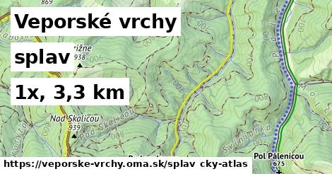 Veporské vrchy Splav  