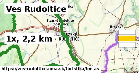 Ves Rudoltice Turistické trasy iná 