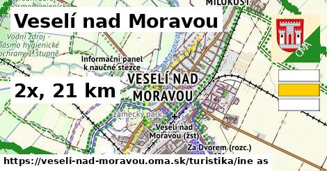 Veselí nad Moravou Turistické trasy iná 