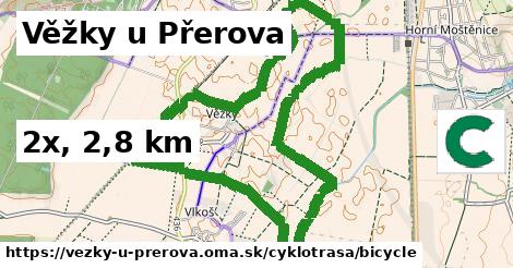 Věžky u Přerova Cyklotrasy bicycle 