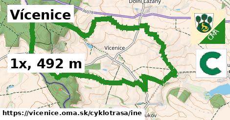 Vícenice Cyklotrasy iná 