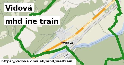 Vidová Doprava iná train