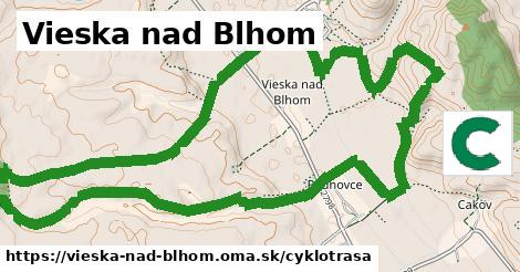 Vieska nad Blhom Cyklotrasy  