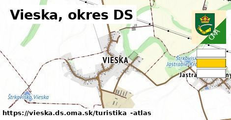 Vieska, okres DS Turistické trasy  