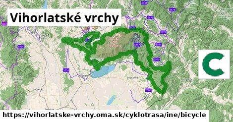 Vihorlatské vrchy Cyklotrasy iná bicycle