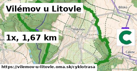 Vilémov u Litovle Cyklotrasy  
