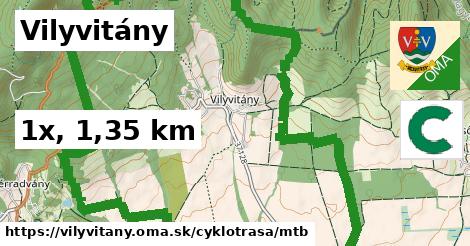 Vilyvitány Cyklotrasy mtb 