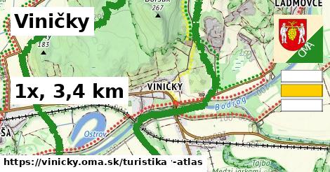 Viničky Turistické trasy  