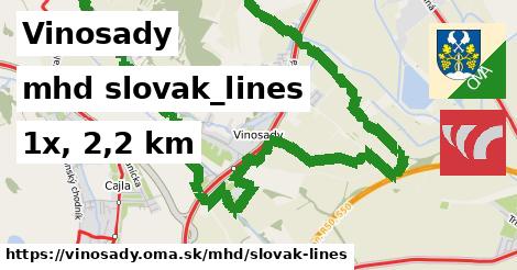 Vinosady Doprava slovak-lines 