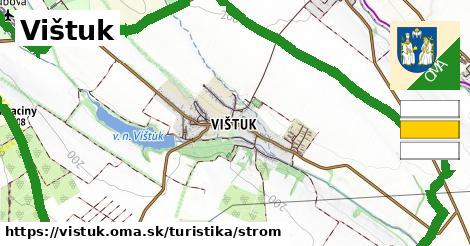 Vištuk Turistické trasy strom 