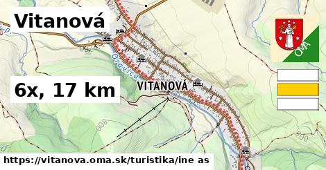 Vitanová Turistické trasy iná 