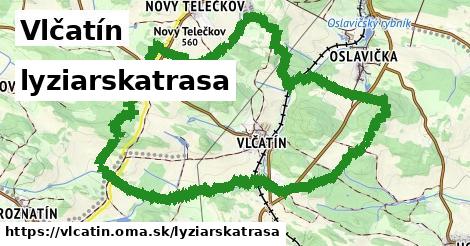 Vlčatín Lyžiarske trasy  