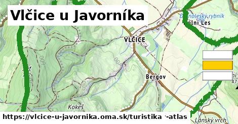 Vlčice u Javorníka Turistické trasy  