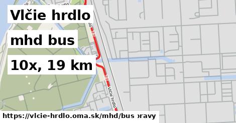 Vlčie hrdlo Doprava bus 