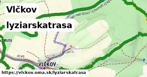 Vlčkov Lyžiarske trasy  