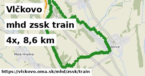 Vlčkovo Doprava zssk train