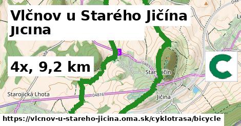 Vlčnov u Starého Jičína Cyklotrasy bicycle 