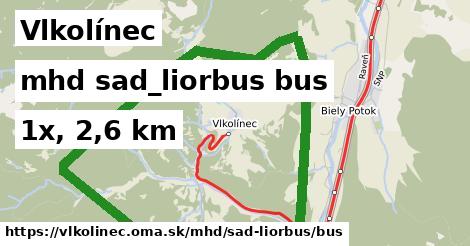 Vlkolínec Doprava sad-liorbus bus