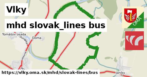 Vlky Doprava slovak-lines bus