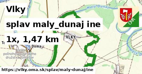 Vlky Splav maly-dunaj iná