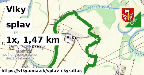 Vlky Splav  