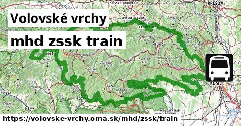 Volovské vrchy Doprava zssk train