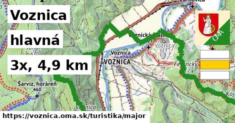 Voznica Turistické trasy hlavná 