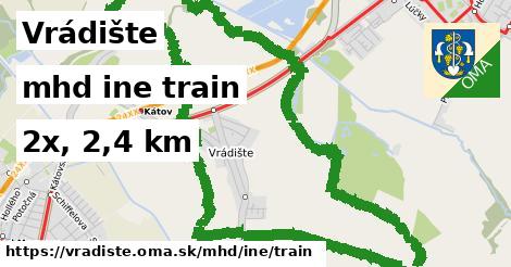 Vrádište Doprava iná train