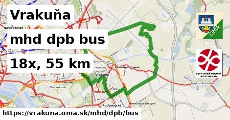 Vrakuňa Doprava dpb bus