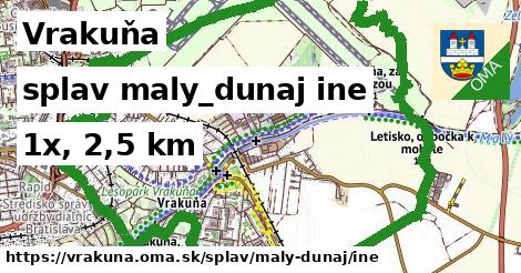 Vrakuňa Splav maly-dunaj iná