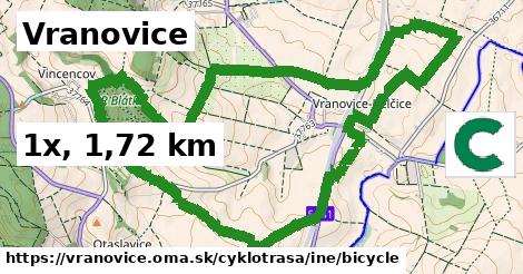 Vranovice Cyklotrasy iná bicycle