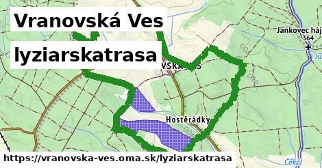 Vranovská Ves Lyžiarske trasy  