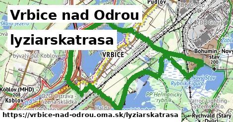 Vrbice nad Odrou Lyžiarske trasy  