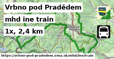 Vrbno pod Pradědem Doprava iná train
