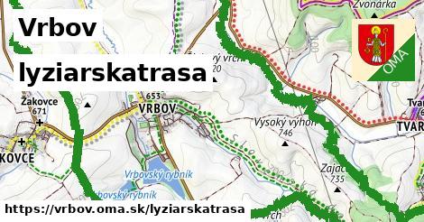Vrbov Lyžiarske trasy  