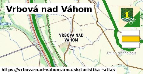 Vrbová nad Váhom Turistické trasy  