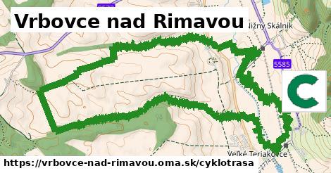 Vrbovce nad Rimavou Cyklotrasy  