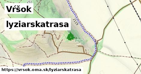 Vŕšok Lyžiarske trasy  