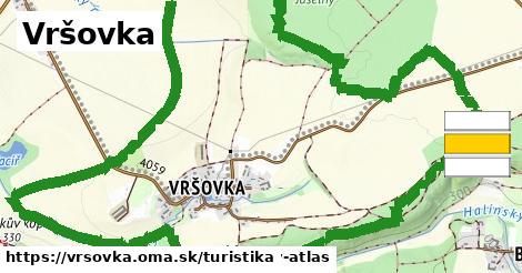 Vršovka Turistické trasy  