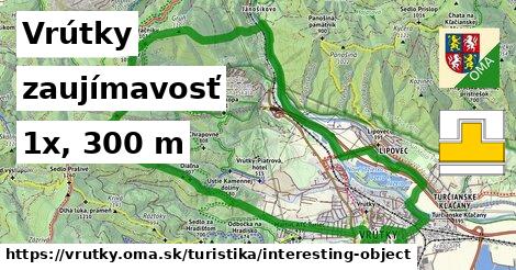 Vrútky Turistické trasy zaujímavosť 