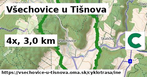 Všechovice u Tišnova Cyklotrasy iná 