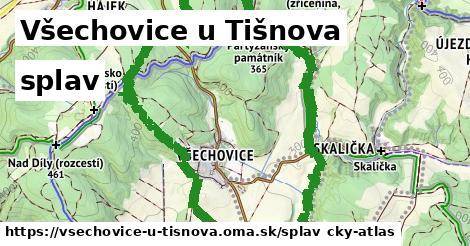 Všechovice u Tišnova Splav  