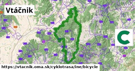 Vtáčnik Cyklotrasy iná bicycle