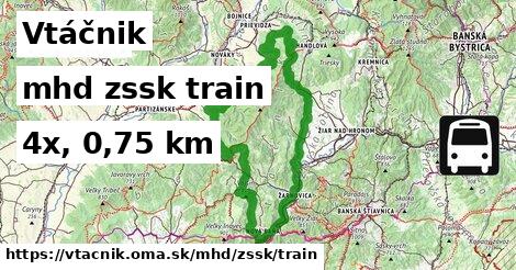 Vtáčnik Doprava zssk train