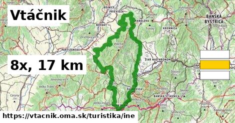 Vtáčnik Turistické trasy iná 