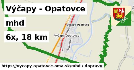 Výčapy - Opatovce Doprava  