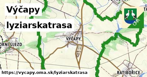 Výčapy Lyžiarske trasy  