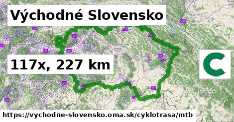 Východné Slovensko Cyklotrasy mtb 