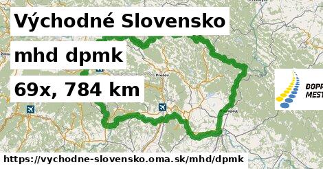 Východné Slovensko Doprava dpmk 