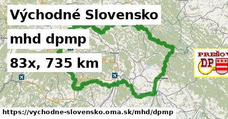 Východné Slovensko Doprava dpmp 